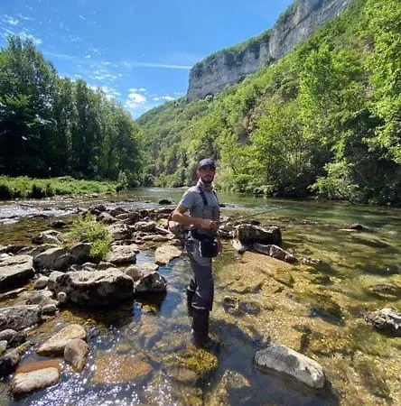 Lägenhet Cocon Aux Portes Des Cevennes Avec Piscine *